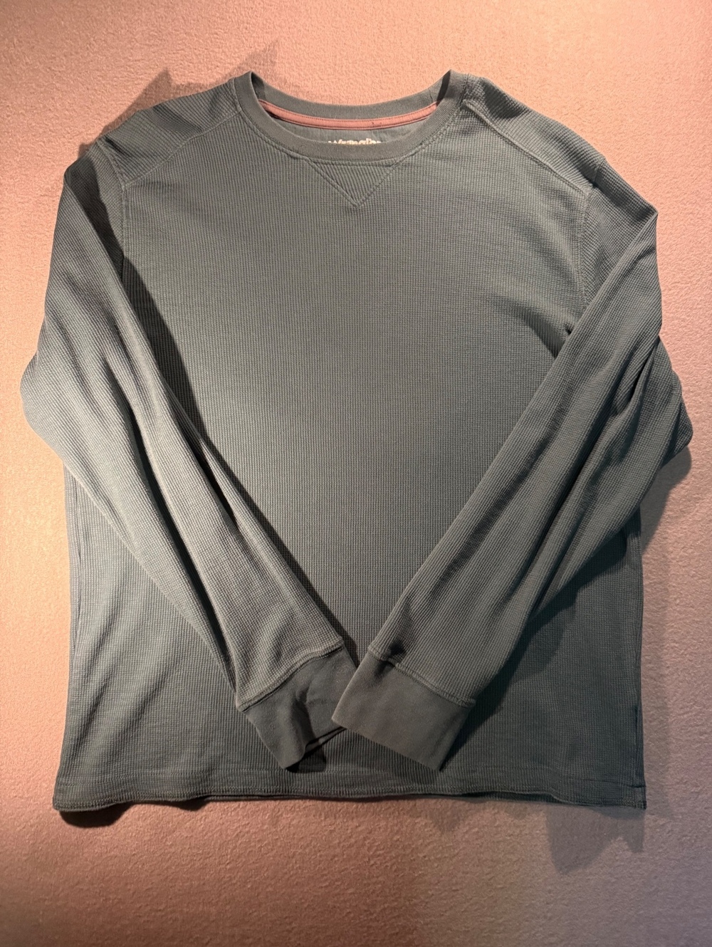Wrangler Men's XL Long Sleeve Thermal Shirt Cotton Polyester Blend